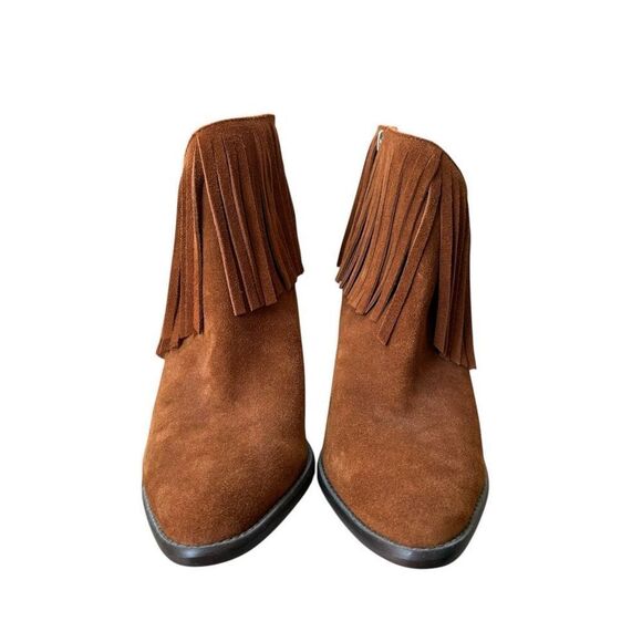Jessica Simpson Women's Jewles Cinnamon Fringe Western Boots size 10M NWOB - Picture 5 of 8